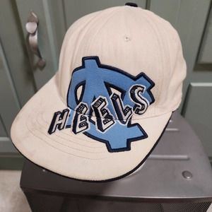 VTG North Carolina Tar Heels Mens M/L Fitted Hat Cap TOW Top Of The World READ